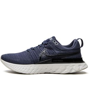 Nike React Infinity Run "Thunder" Ct2357 401" - Blue