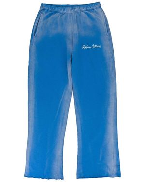 THIRTEENTH STUDIO Faded Joggers Tts Xbtm 0002" - Blue