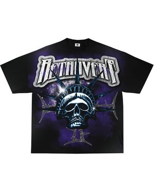 RETROVERT Liberty T-Shirt Ret015" - Black