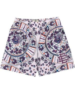 Eric Emanuel Ee Basic Shorts "Rooster" Ee145" - Black