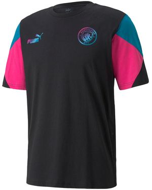 PUMA Mcfc Manchester City Ftblculture Tee 764525 12" - Black