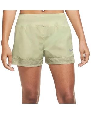 Nike Dri-Fit Running Lined Shorts Mesh Hem Dm7737 371" - Black