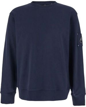 Moose Knuckles Hartsfield Crew M35Ms706 833" - Blue