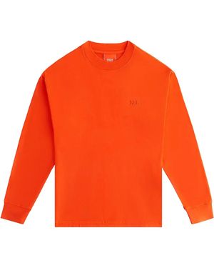Kith Oversized Sonoma Ls T-Shirt Khw030226 809" - Orange