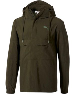 PUMA 1/2 Zip Windbreaker 851643 15" - Black