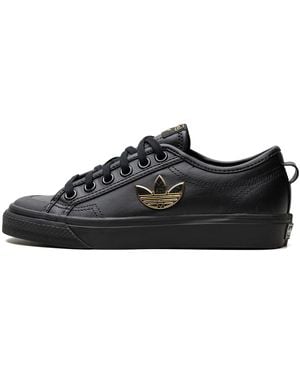 adidas Nizza Trefoil "Carbon" H01129" - Black