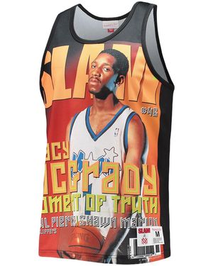 Mitchell & Ness Slam Sublimated Tank "Tracy Mcgrady" Tmtk3448-Omayytmcblck_S" - Black