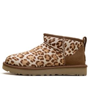 UGG Classic Ultra Mini Boot "Felicity Leopard Jasmine" 1178110 Fdj" - Black