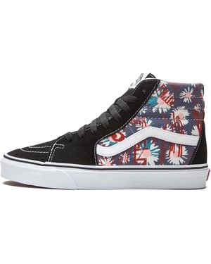 Vans Sk8 Hi "Floral" Vn0A4Bv61Ja" - Black
