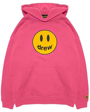 Drew Mascot Pullover Hoodie "Hot" Dr Ss22 153" - Black
