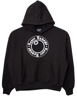 DENIM TEARS Stussy Never Renege Hoodie Dt526" - Black