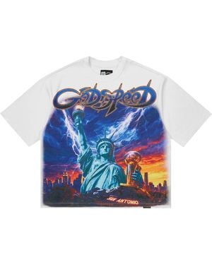 GODSPEED NEW YORK Liberty Reigns T-Shirt Gs662" - Black