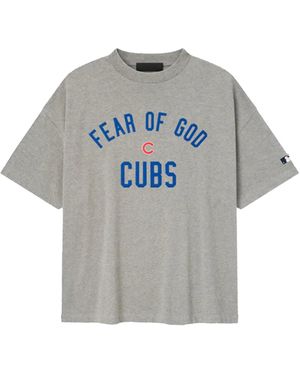 Fear Of God Mlb 90' Fit T-Shirt Chicago 125Ml254016F" - Black