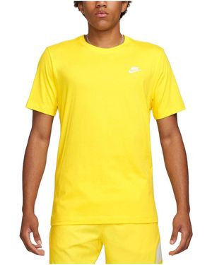 Nike Sportswear Club T-Shirt "Lightning" Ar4997 718" - Black