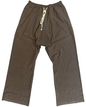 Secnd Slf Vintage Flooded Jersey Joggers Vfldsp Brw" - Black
