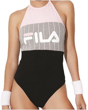 Fila Fia Body Suit Rosablast" Lw171Yc8 001" - Black