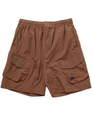 Nike Woven Unlined Utility Shorts Dm6484 256" - Brown