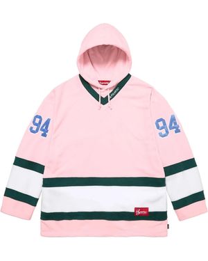 Supreme Polartec Hooded Hockey Jersey "Fw25 - Black