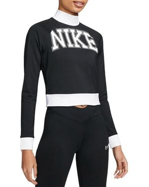 Nike Sports Wear Team Long Sleeve Top Dq6624 010" - Black