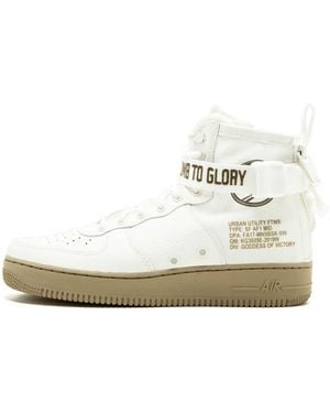 Nike Sf Af1 Mid "Ivory" 917753 101" - Black