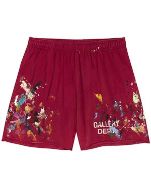 GALLERY DEPT. Insomia Shorts "Bordeaux" Gd187" - Red