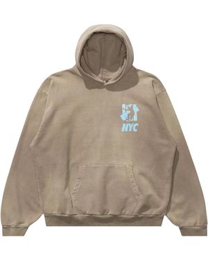 Undefeated X Union Mecca Hoodie "Sand" Cwmyvwyb" - Black