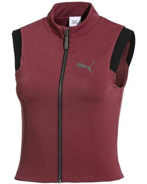 PUMA Selena Gomez Crop Top 517907 02" - Black