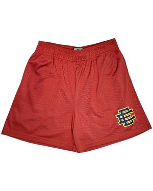Eric Emanuel Ee Basic Shorts "Crimson Varsity" Ee160" - Red
