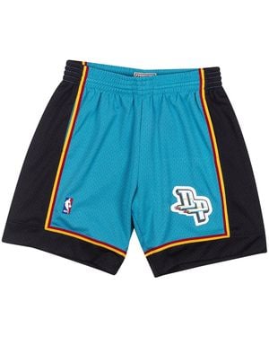 Mitchell & Ness Nba Swingman Shorts "1998 Detroit Pistons - Blue