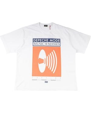 Kith Depeche Mode Masses Tour Vintage Alex Tee Khm035003 101" - Black