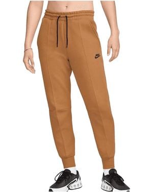 Nike Sportswear Tech Fleece Joggers "Flax" Fb8330 224" - Black
