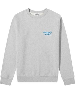 A.P.C. Michele Sweatshirt M27668 Coebh" - Black
