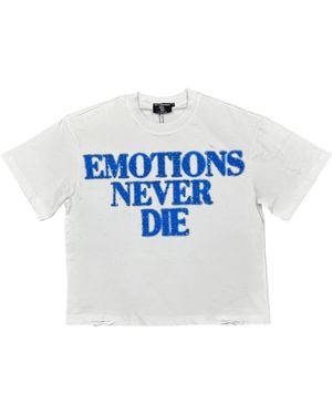 Mixed Emotions End Rhinestone T-Shirt Mixe048" - Black