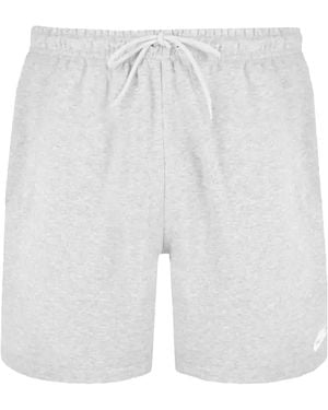 Nike Club French Terry Flow Shorts "Brich Heather" Fn3520 051" - Black