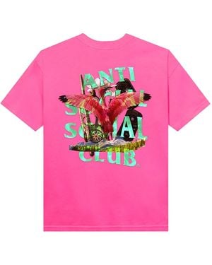 ANTI SOCIAL SOCIAL CLUB 5:44 Am T-Shirt Assc033" - Pink