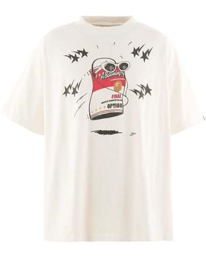 SAINT Mxxxxxx Bape Dancing Can T-Shirt Sm Mk1 0000 C34" - Black