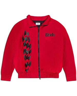 Rhude Track Jacket U06Ps20071" - Red
