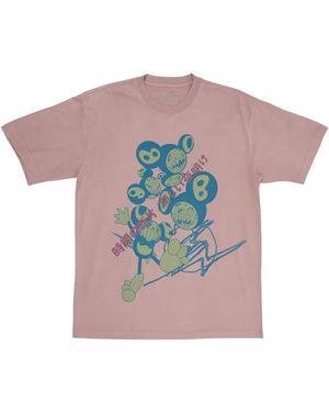 Travis Scott Fragment X Takashi Murakami The Dawn T-Shirt "Cactus Jack - Black