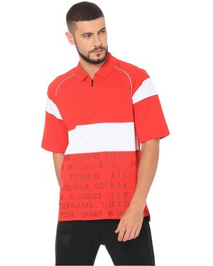 PUMA Scuderia Ferrari Street Polo "Rosso Corsa" 577819 01" - Black