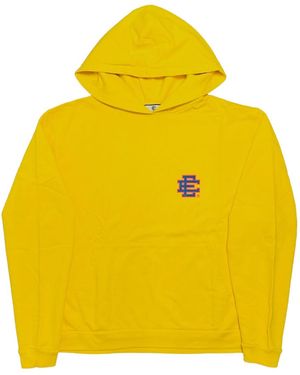 Eric Emanuel Ee Lw Hooded Sweatshirt "Lemon Chrome Ee883" - Yellow