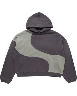 ERL Wave Hoodie "Dark" 11T024" - Black