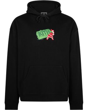 Kith Mas Comic Santa Williams Iii Hoodie Khm032618 001" - Black