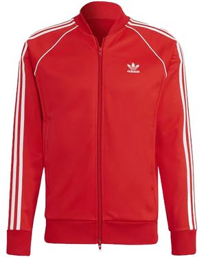 adidas Adicolor Classics Primeblue Sst Track Jacket H06711" - Red