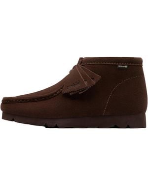 Clarks Originals Wallabee Gore-Tex Boot "Dark Suede" 26183075" - Brown
