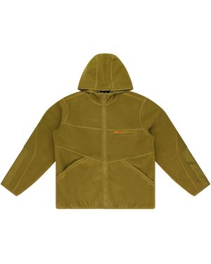 Aimé Leon Dore New Balance Full-Zip Fleece Hoodie Nb23Wj005" - Green