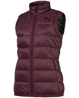 PUMA Pwrwarm Packlite 600 Down Vest "Fig" 851677 22" - Red