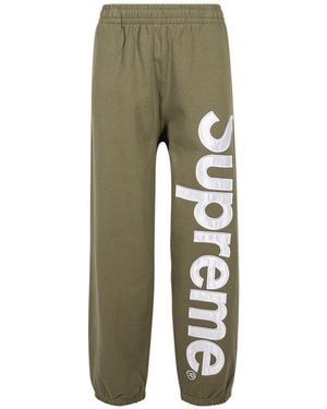 Supreme Satin Appliqué Sweatpant "Fw23 - Black