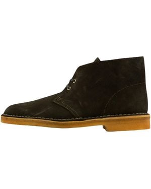 Clarks Desert Boot "Loden" 26109443" - Black