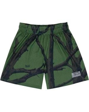 Bravest Studios Tree Camo Shorts Bs80" - Green