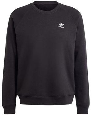 adidas Originals Trefoil Essentials Crewneck Im4532" - Black